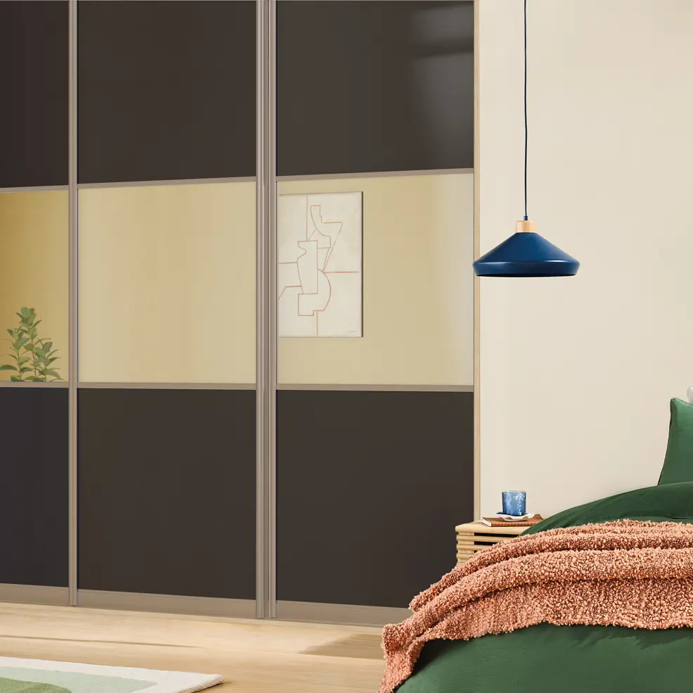Sliding Anthracite Glass