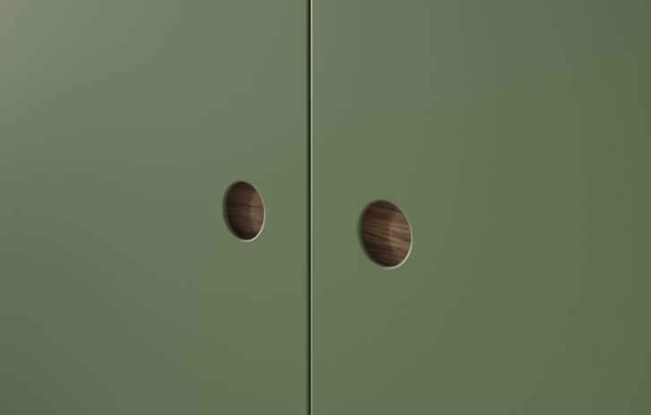 Parity Portal Regents Green With Walnut Backplate 2021 2
