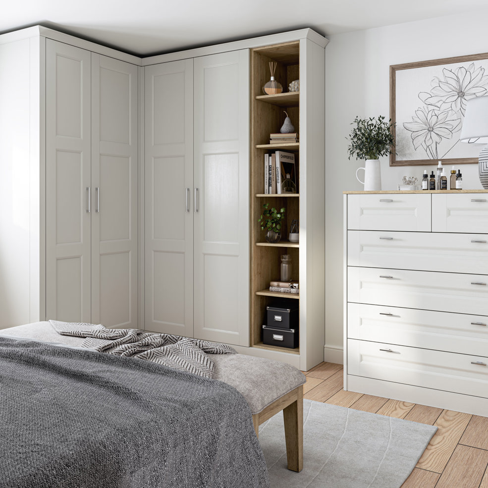 Belsay Beaded Dove Grey 23 3